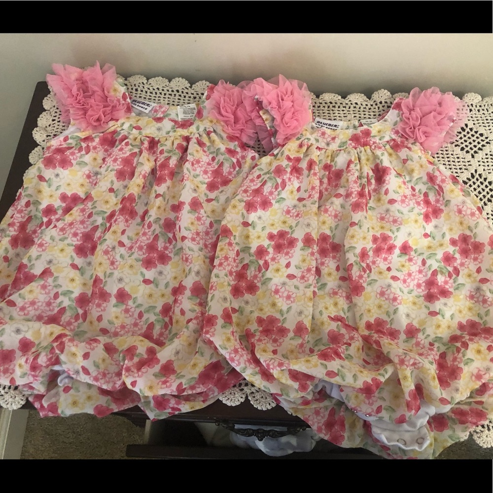 Toddler girl Blueberi Boulevard dresses.